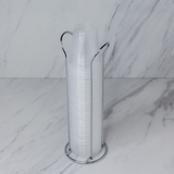 Organizador Cromado Para Vasos Desechables de Agua 200ML