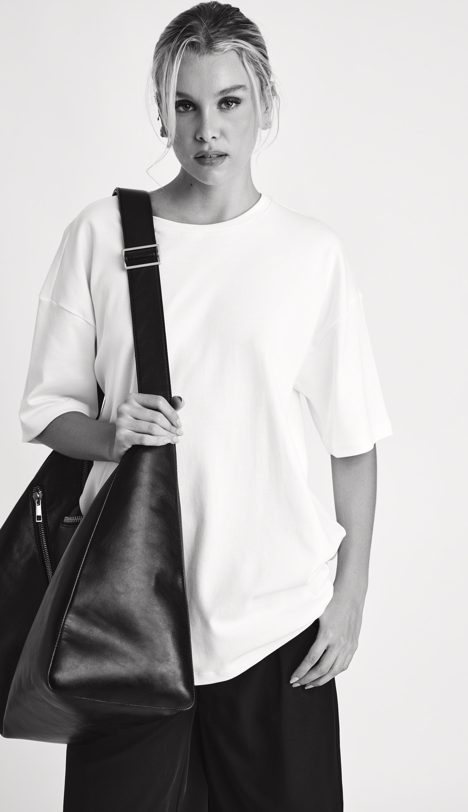 Camiseta de Algodón Egipcio Off White