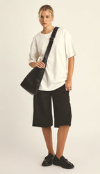 Camiseta de Algodón Egipcio Off White