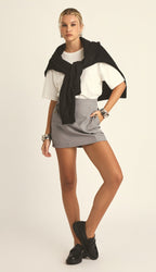 Camiseta de Algodón Egipcio Off White