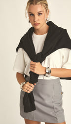 Camiseta de Algodón Egipcio Off White