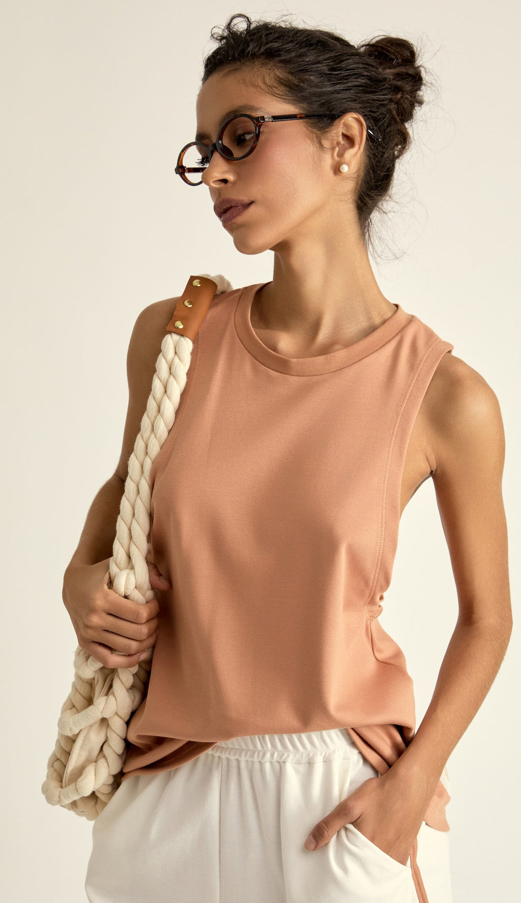 Remera Ilonka Color Mocha