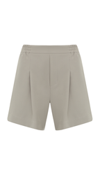 Shorts color blanco marfil