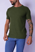 Remera de Hombre de Tricot Verde