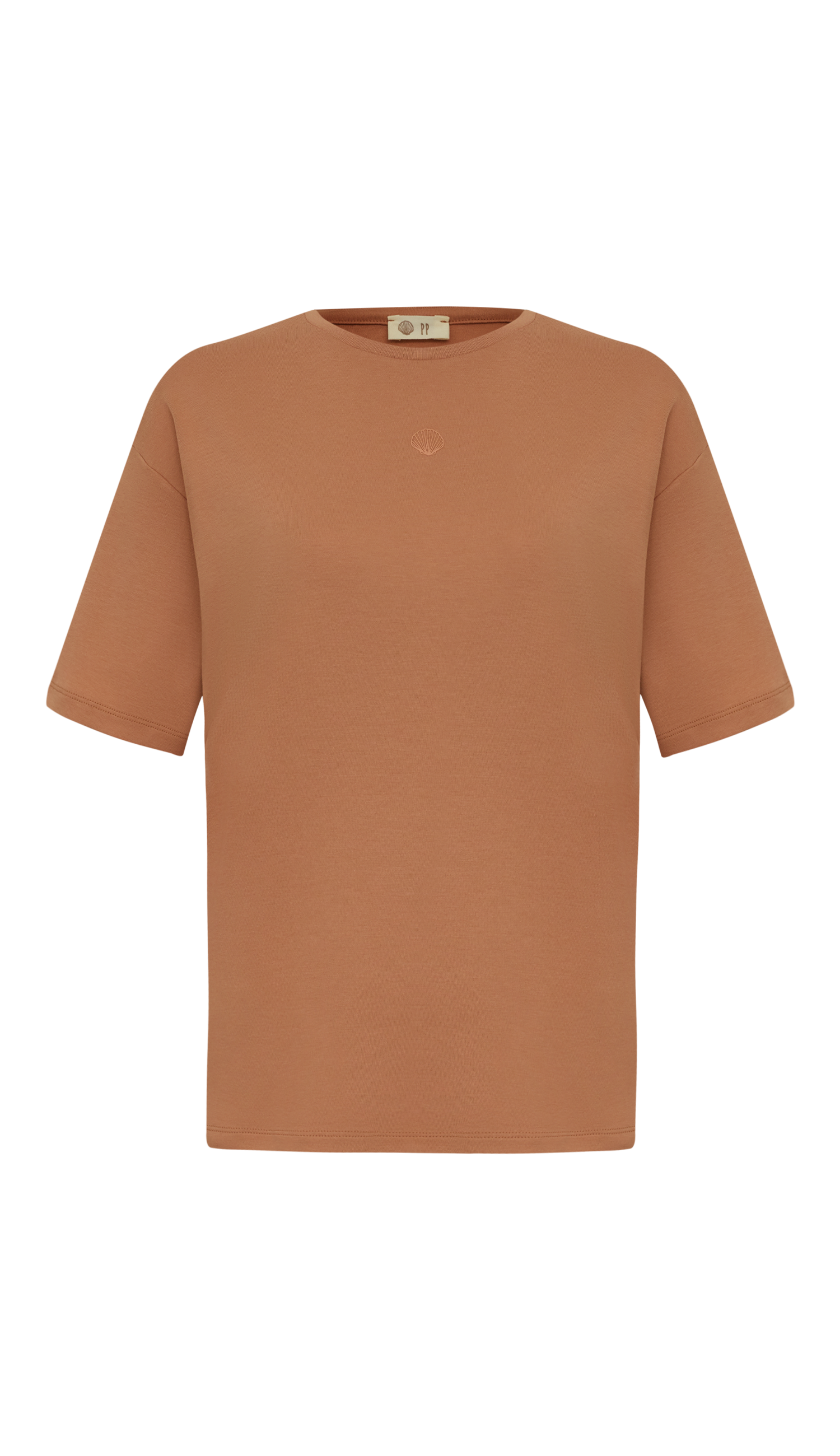 Camiseta de Algodón Egipcio Negra