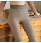 Medias Térmicas Forradas con Lana Efecto Translúcido