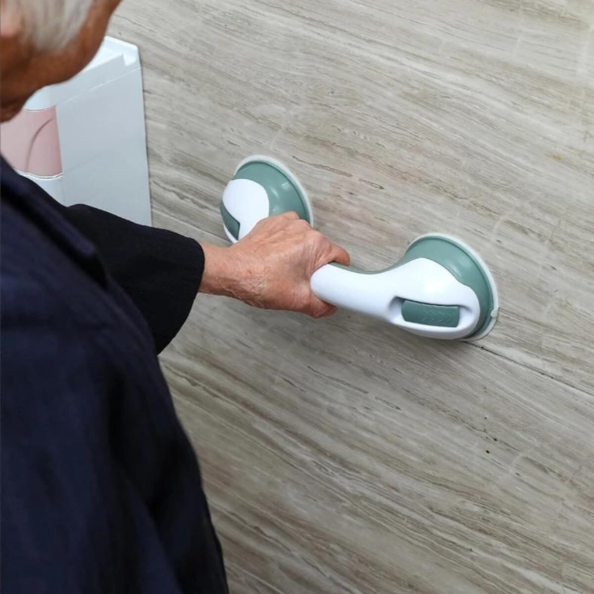 Barra de Apoyo Portátil para Baño - SafeGrip