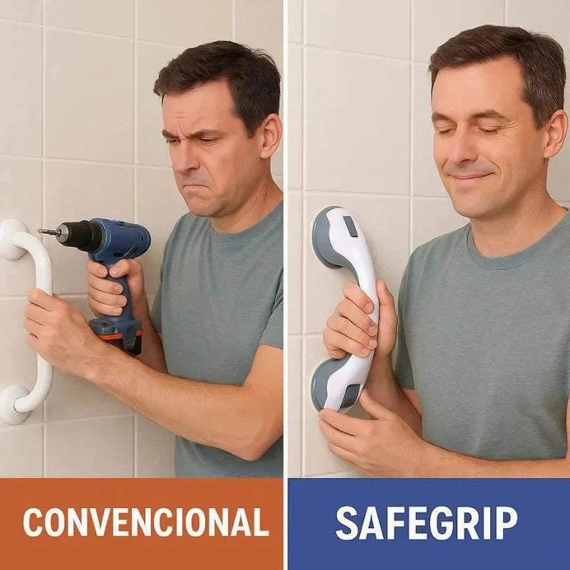 Barra de Apoyo Portátil para Baño - SafeGrip