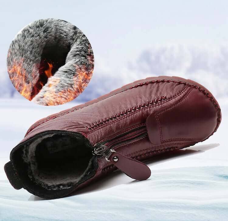Bota de Invierno Impermeable con Interior Aterciopelado Hot Comfort