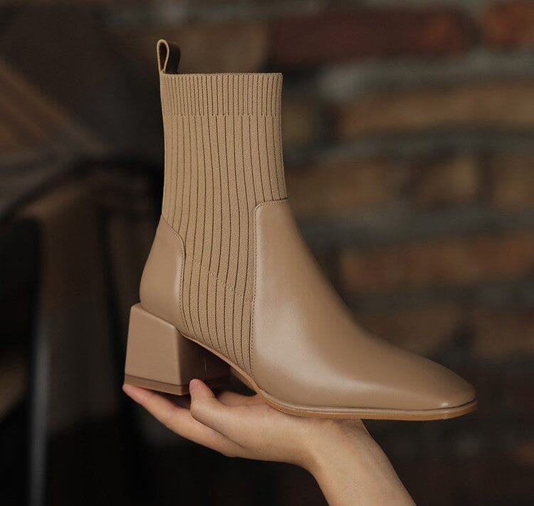 Bota Texana Femenina de Caño Corto con Malla Dallas Western