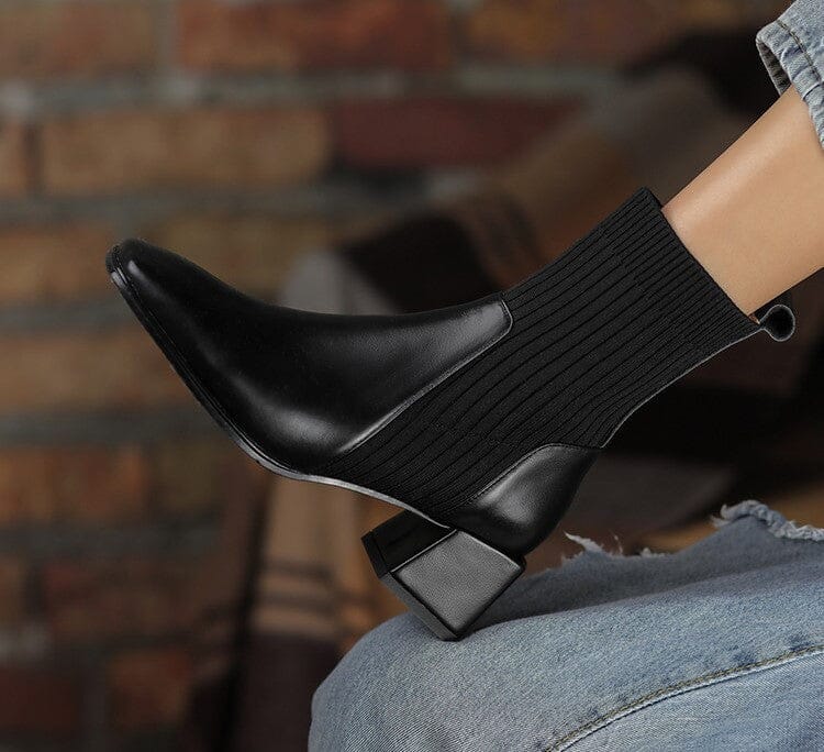 Bota Texana Femenina de Caño Corto con Malla Dallas Western