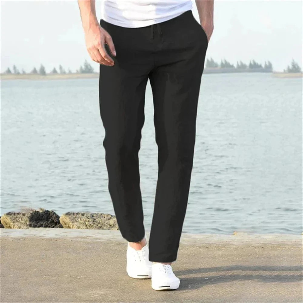 Pantalón Masculino Moretti Leone en Lino Premium