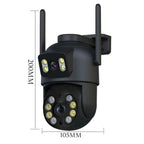 Cámara de Seguridad Doble IP66