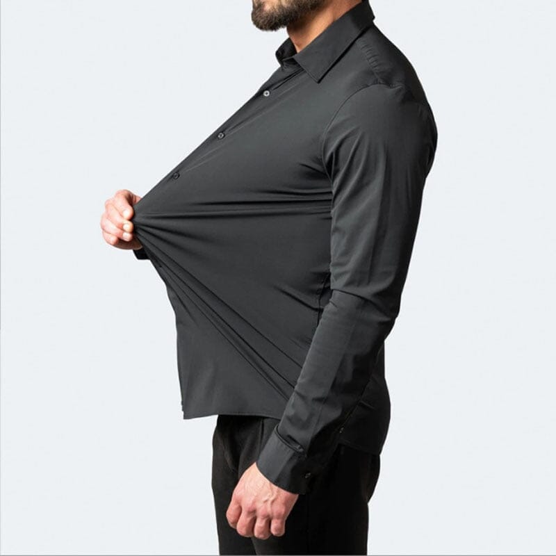 Camisa Flexible Ultra Comfort® Tejido Seda Hielo - No se arruga
