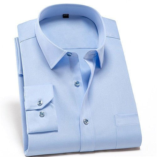 Camisa PremiumElastic™ - Camisa Social Premium Elástica Masculina