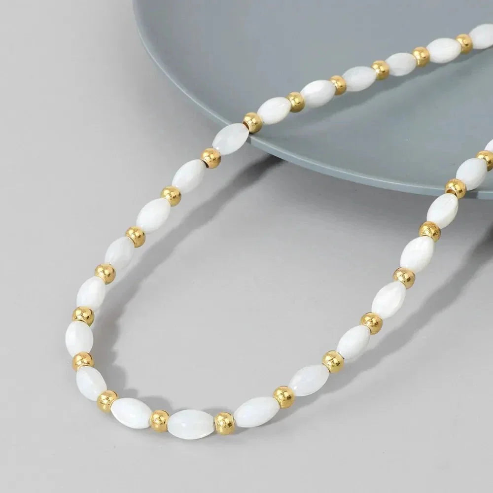 Collar de Perlas de Agua Dulce