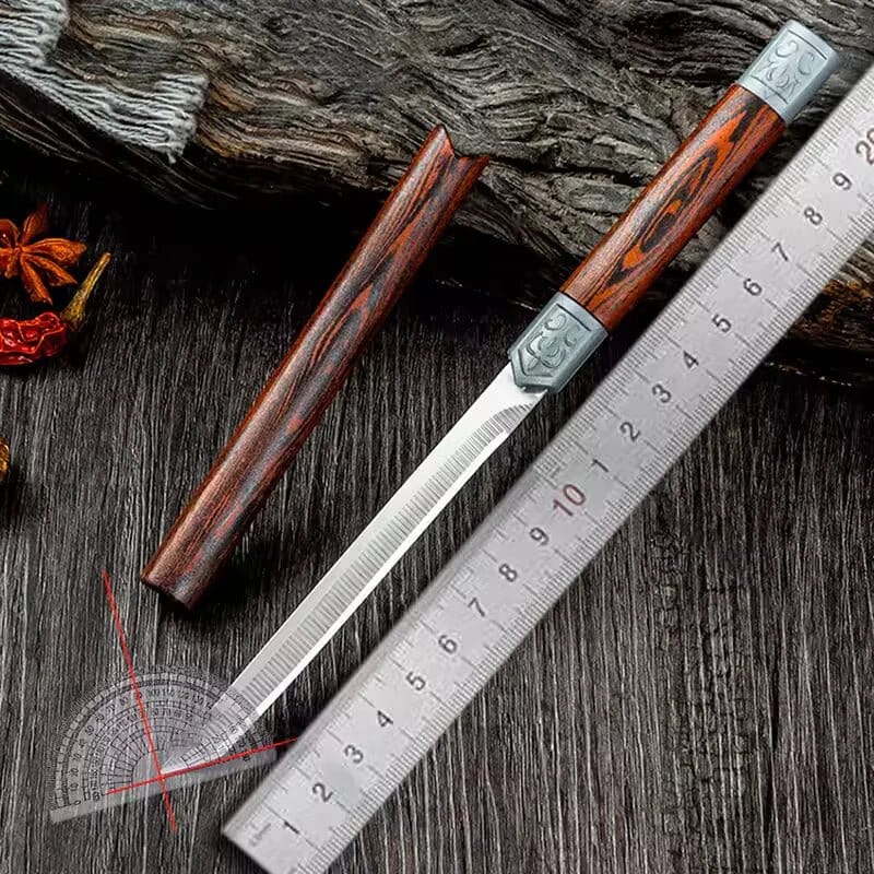 (COMPRA 1 LLEVA 2 + FUNDAS) Combo Cuchillo Artesanal Feng Ultra Afilado • 100% Forjado a Mano