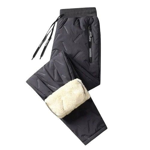 Confort Size Premium - Pantalón Impermeable con Forro de Lana