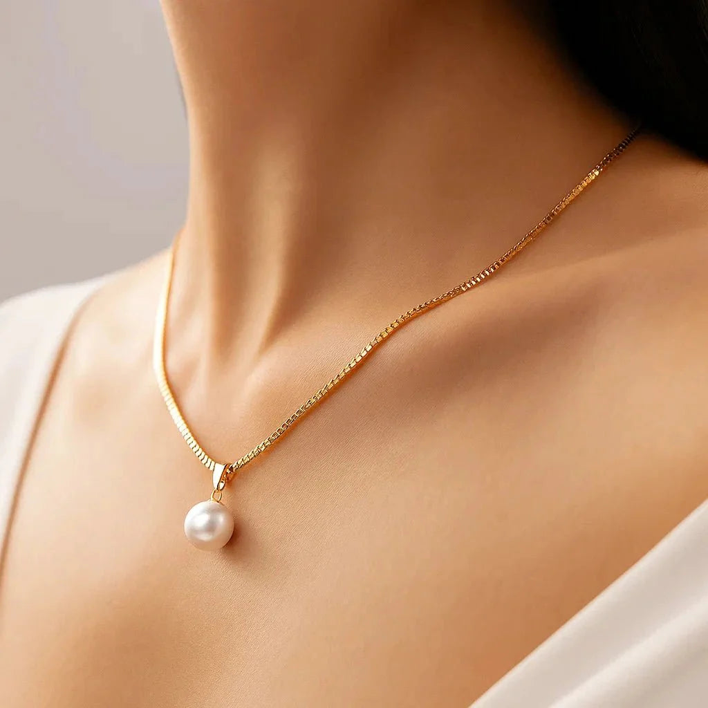 Conjunto de Joyas Vintage de Perlas