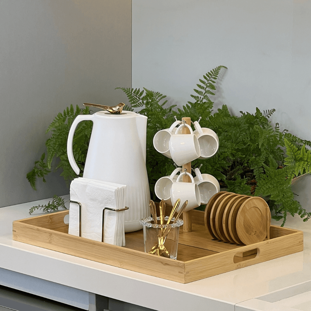 Servilletero Dorado 13,5 cm