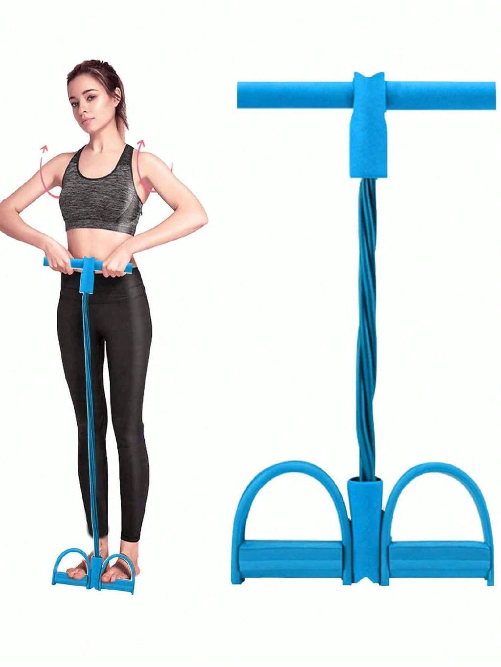 Elástico de Entrenamiento Casero - 250+ Variaciones de Entrenamientos - Versátil y Fácil de Usar