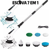 Cepillo de Limpieza Ajustable Recargable 9 en 1 / 7 en 1