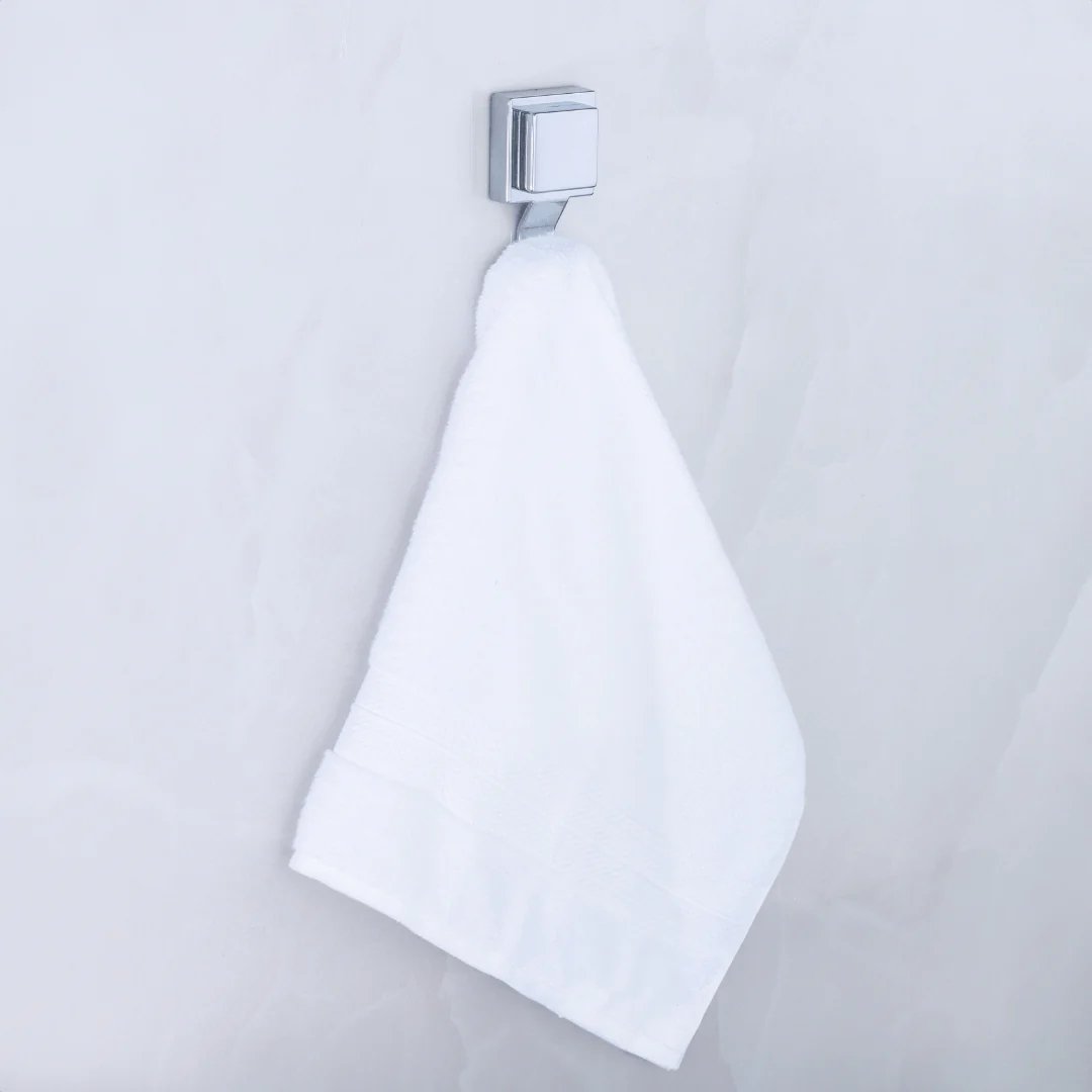 Gancho de Pared con Ventosa Cromado Soporta hasta 3KG