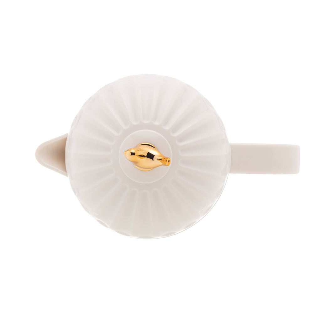 Jarra térmica de plástico blanca 600ml