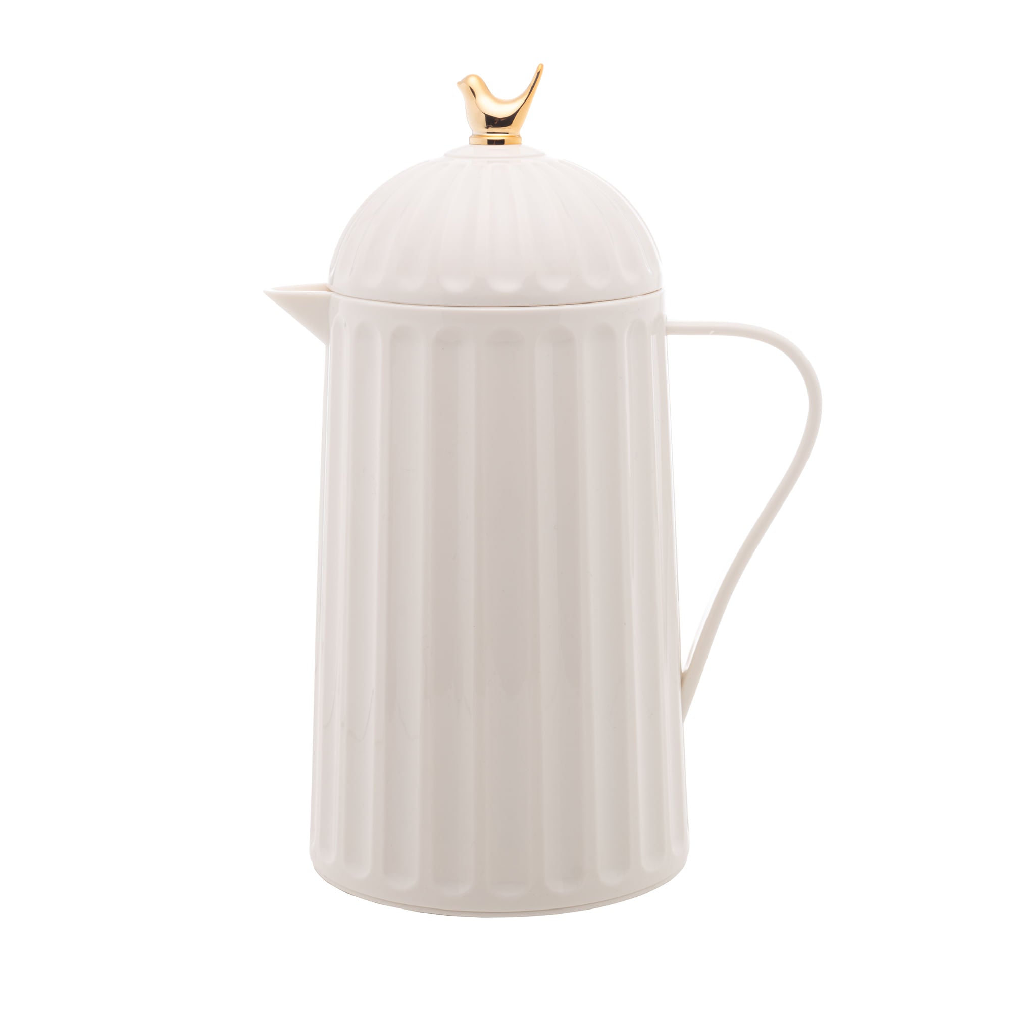 Jarra térmica de plástico blanca 600ml