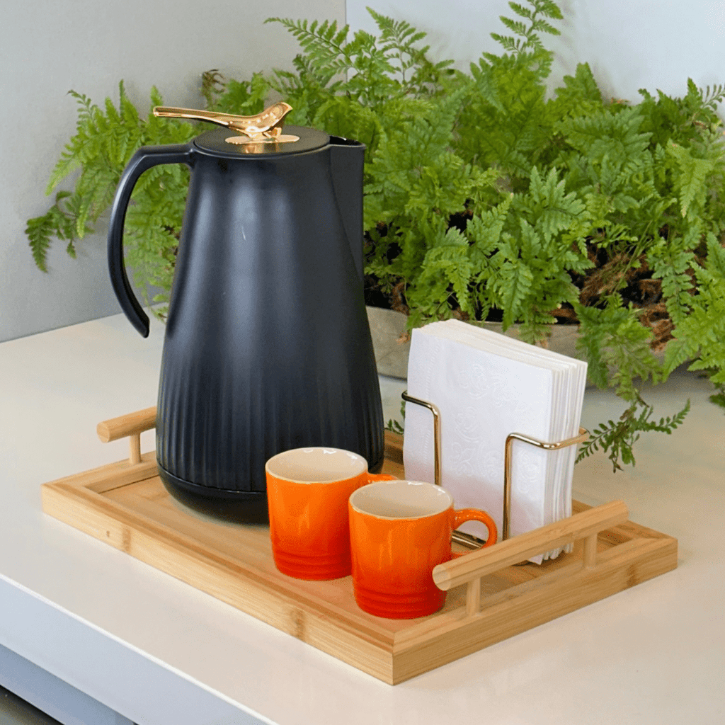 Servilletero Dorado 13,5 cm