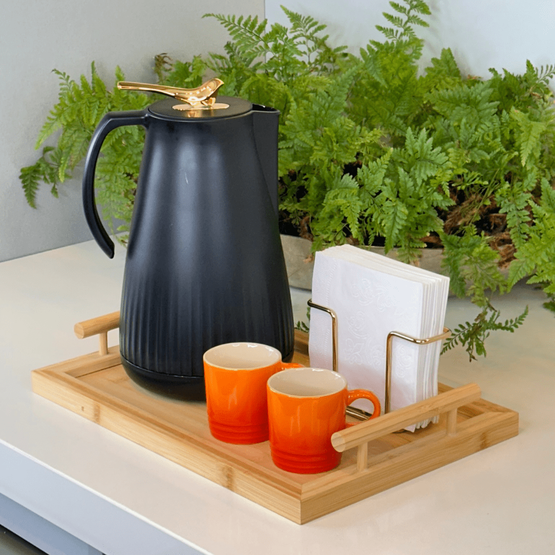 Servilletero Dorado 13,5 cm