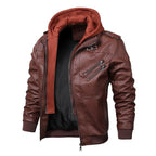 Chaqueta de Cuero Masculina Premium
