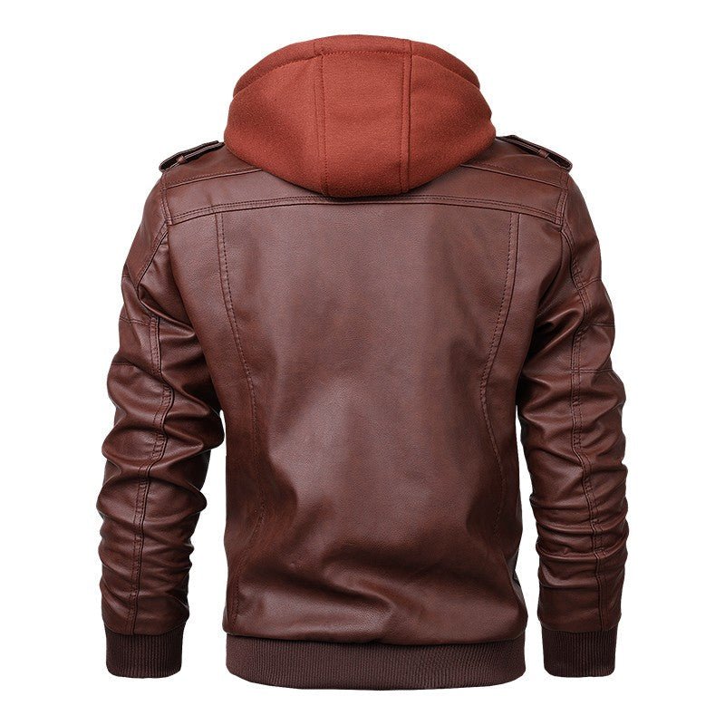 Chaqueta de Cuero Masculina Premium
