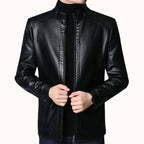Herren Jacke Leder Elegant MännerRaum