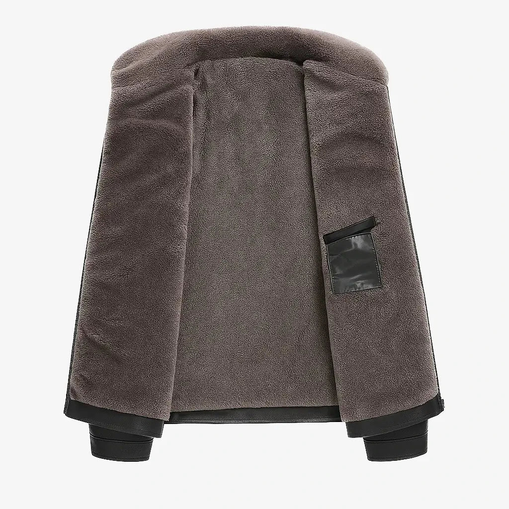 Herren Jacke Leder mit Kaschmirfutter MännerRaum