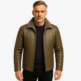 Herren Jacke Leder mit Kaschmirfutter MännerRaum
