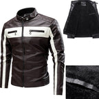 Herren Leder Motorradjacke MännerRaum