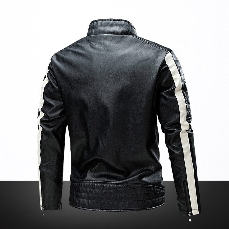 Herren Leder Motorradjacke MännerRaum