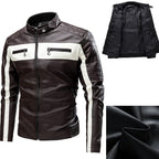 Herren Leder Motorradjacke MännerRaum