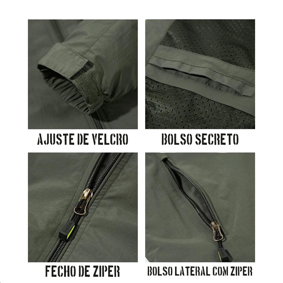 Herren Jacke Taktisch Wasserdicht MännerRaum