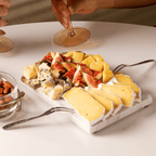 Set de 4 Tenedores de Acero Inoxidable para Aperitivo 13cm