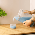 Conjunto de 4 Tarros Herméticos para Alimentos con Taza Medidora de 2,5 Litros