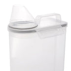 Conjunto de 4 Tarros Herméticos para Alimentos con Taza Medidora de 2,5 Litros