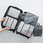 Kit de 7 Bolsas Organizadoras Para Maleta de Viaje STORAGE BAG - PAGA 4 LLEVA 7