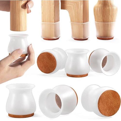 16-teiliges Set Möbelbein-Schutzkappen aus Silikon MännerRaum