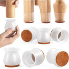 16-teiliges Set Möbelbein-Schutzkappen aus Silikon MännerRaum