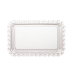 Mantequera de Cristal con Tapa en Forma de Corazón 17cm