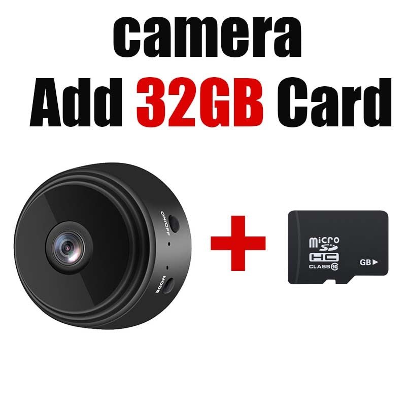 Mini Überwachungskamera WLAN mit Nachtsicht MännerRaum