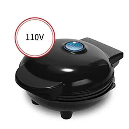 Mini Máquina de Waffles Eléctrica Portátil