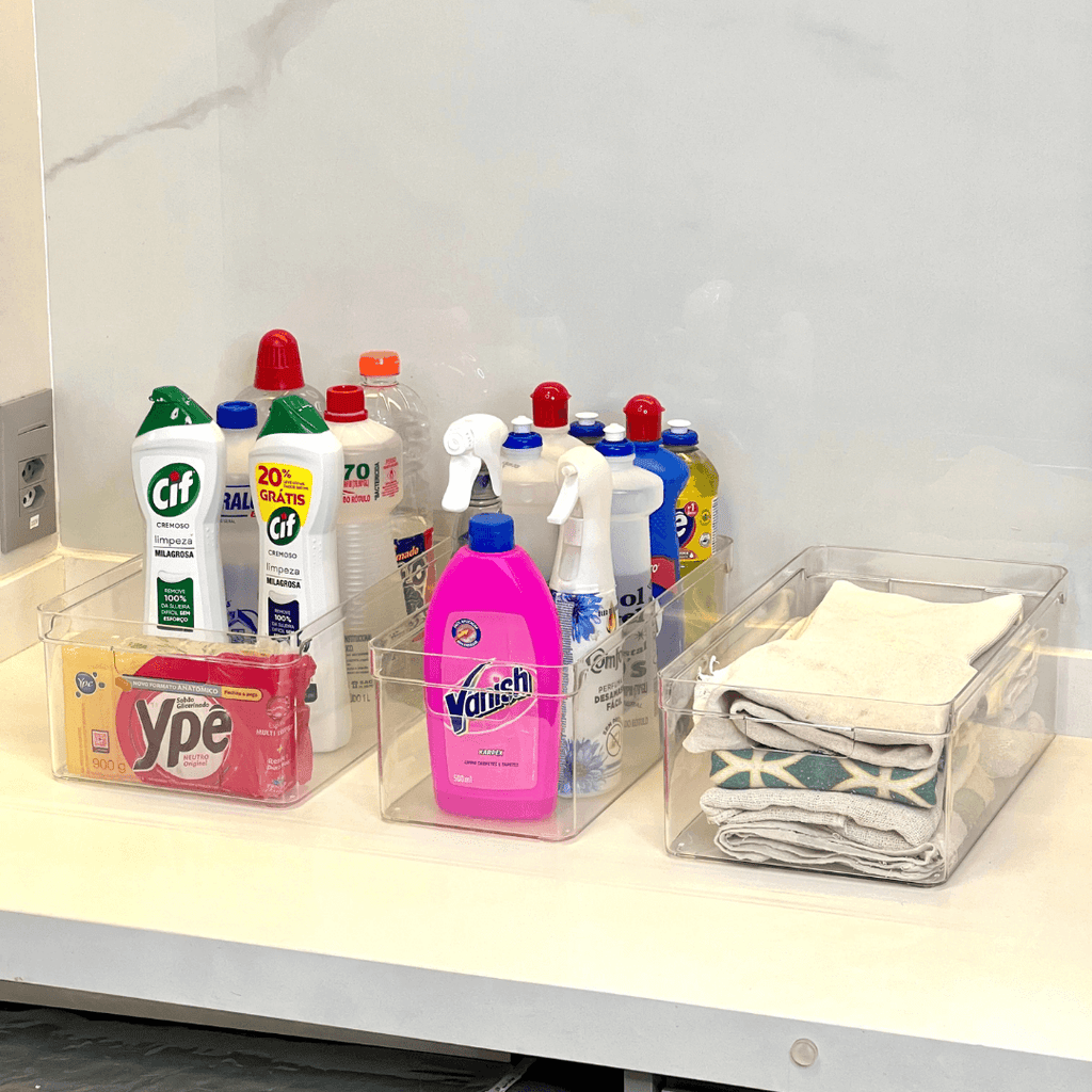 Organizador transparente 37cm x 20cm